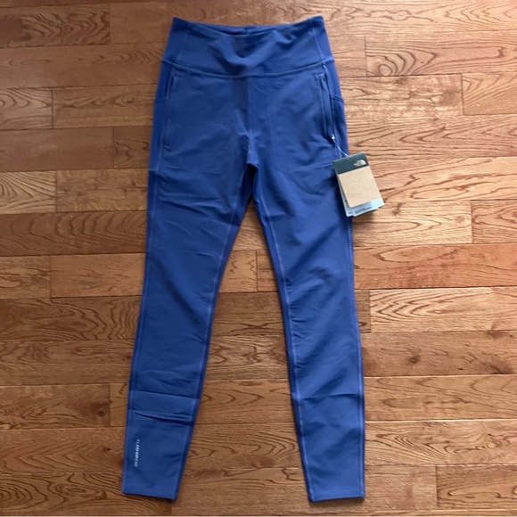 The North Face Bridgeway Hybrid Tights - Women's size x-small NWT, cave blue - Picture 1 of 8